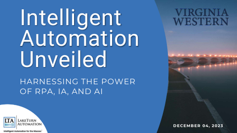 利用 RPA、IA 和 AI 的力量